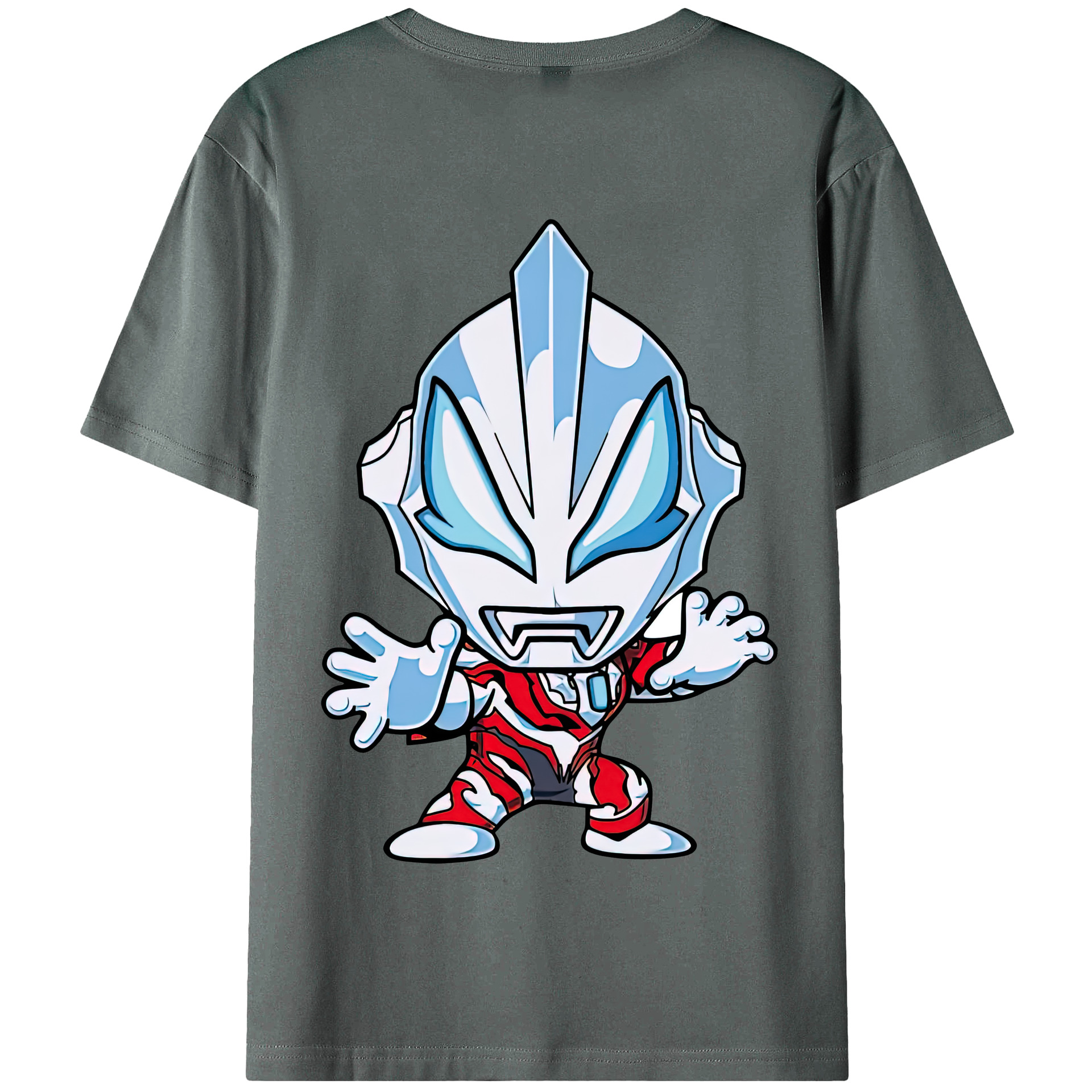 （画像用） ウルトラマン Ultraman 綿100％半袖Tシャツ（背面プリント）